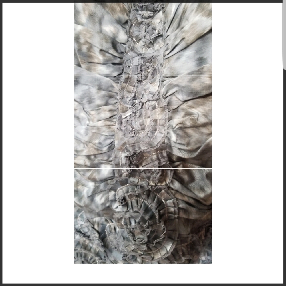 Gray Spaghetti Strap Spring Dress - image 2